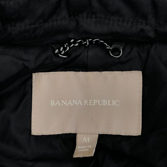Banana Republic Black Bomber Jacket | Casual & Outdoor Ready - Picture 5 of 5